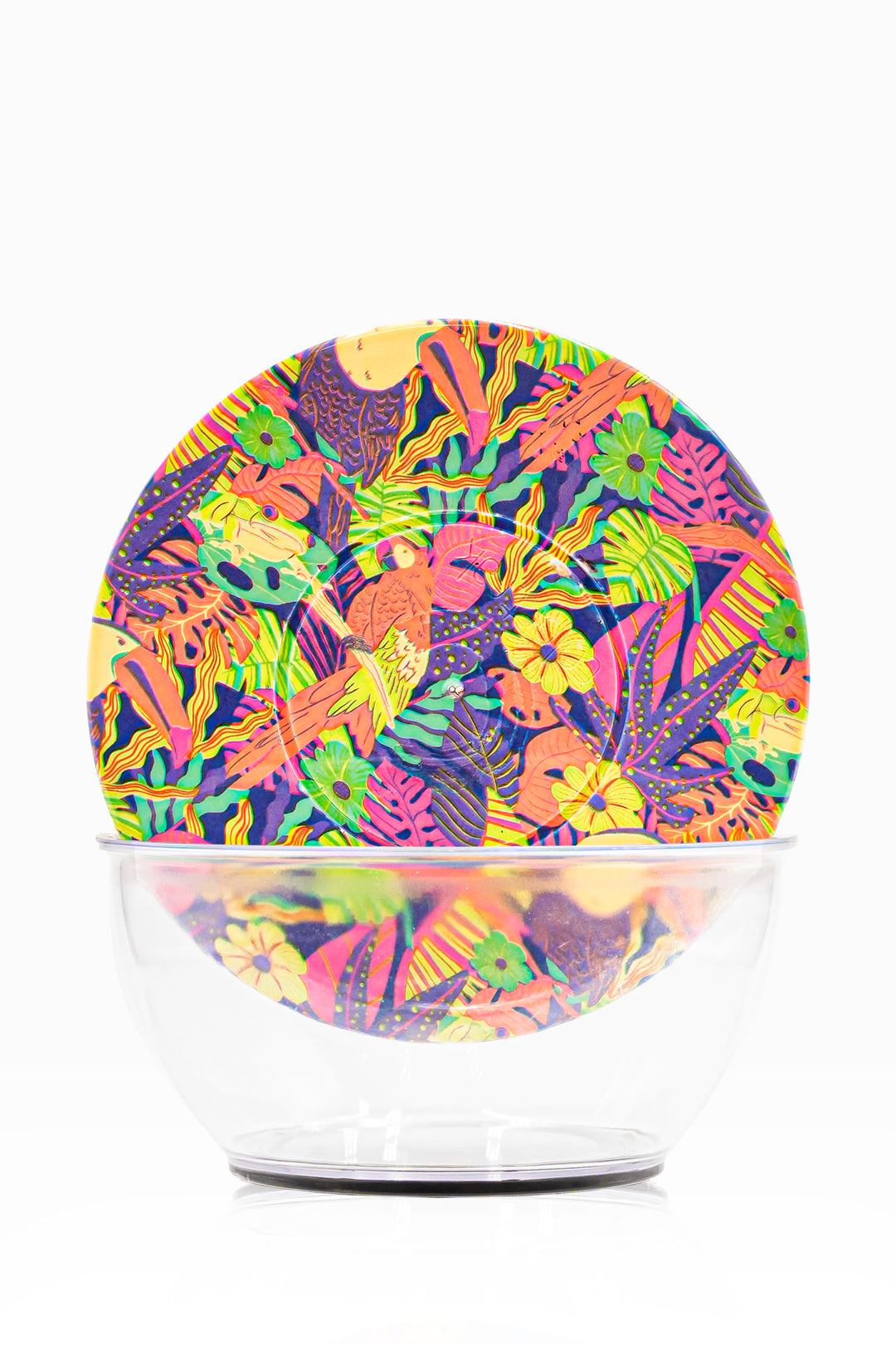 Jungle Paradise Bowl With Lid