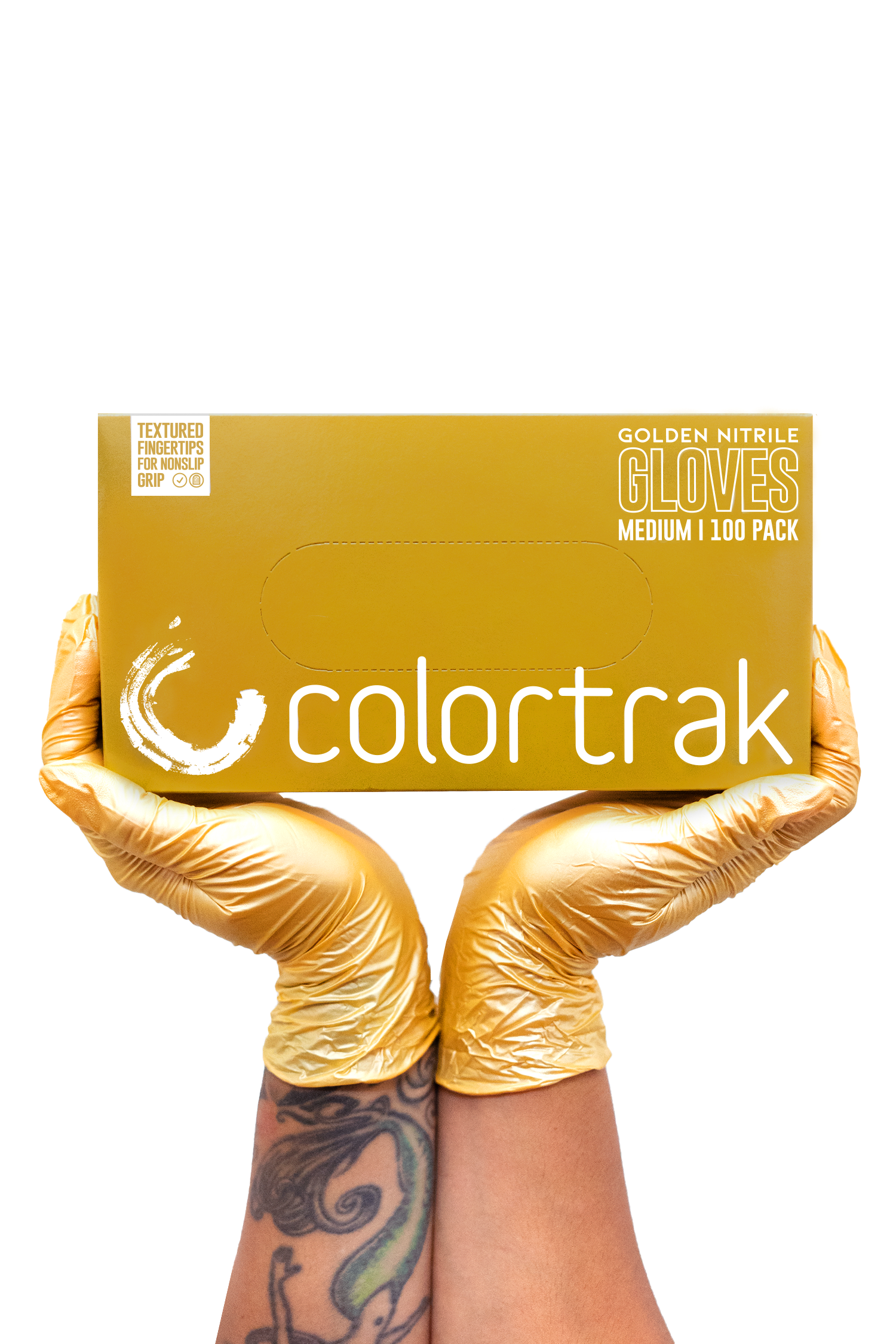 Luminous Collection Golden Glow Nitrile Gloves