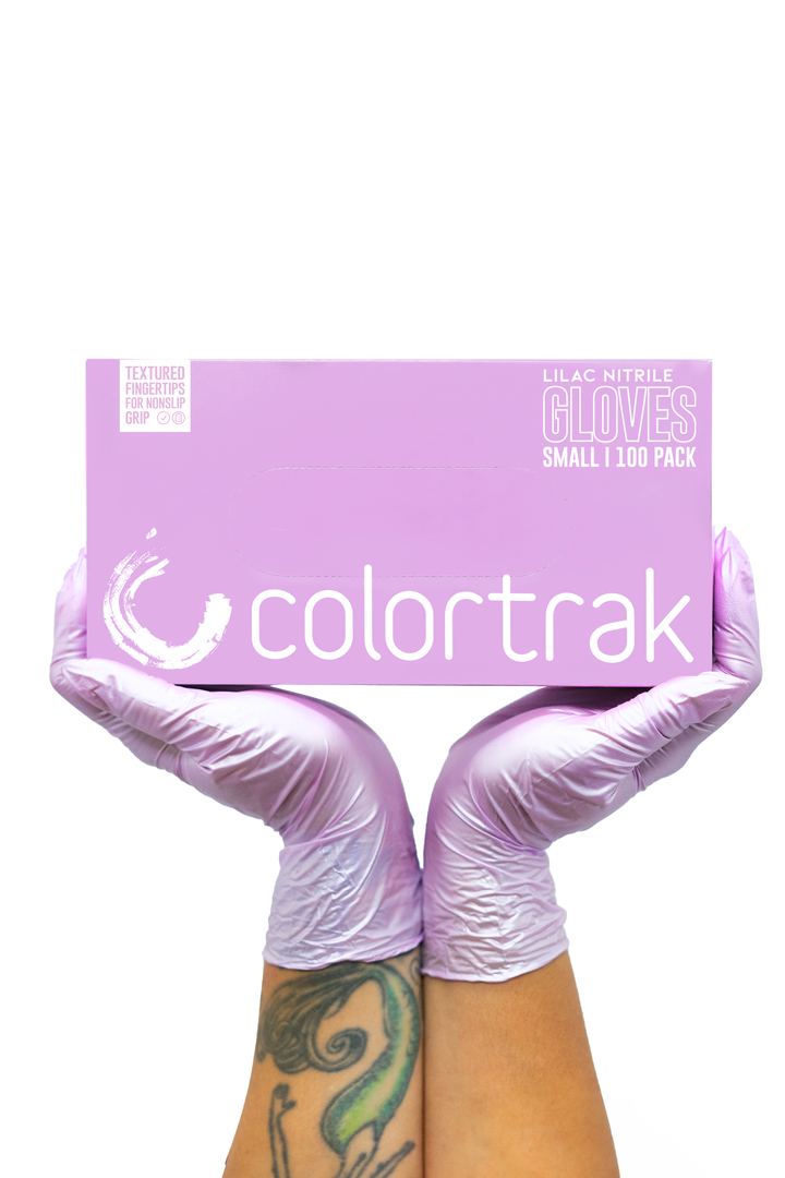 Luminous Collection Lilac Frost Nitrile Gloves