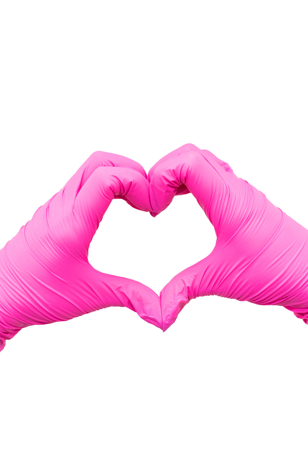 Magenta Nitrile Gloves