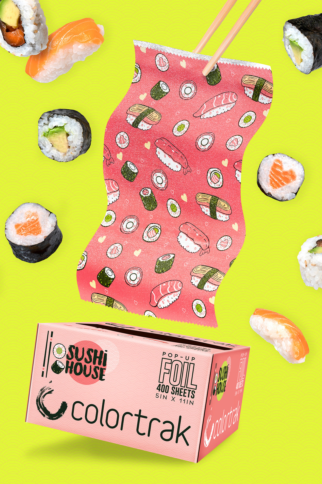 Sushi House Pop-Up Hair Foil