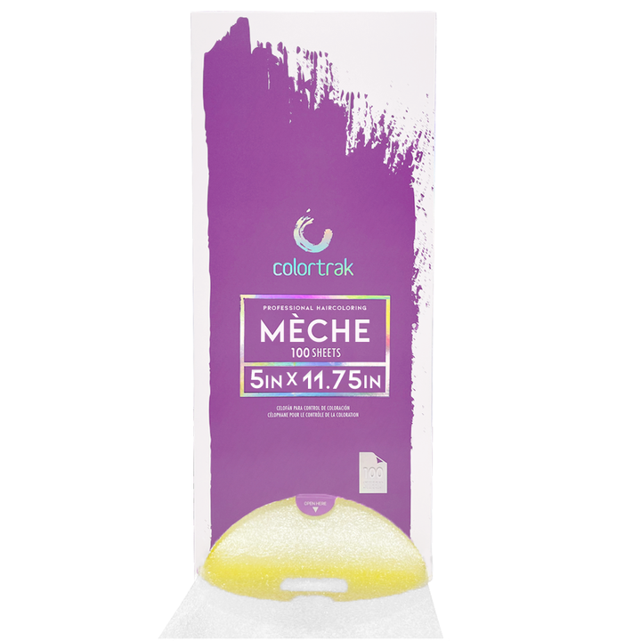 Semi-Transparent Professional Haircoloring Meche