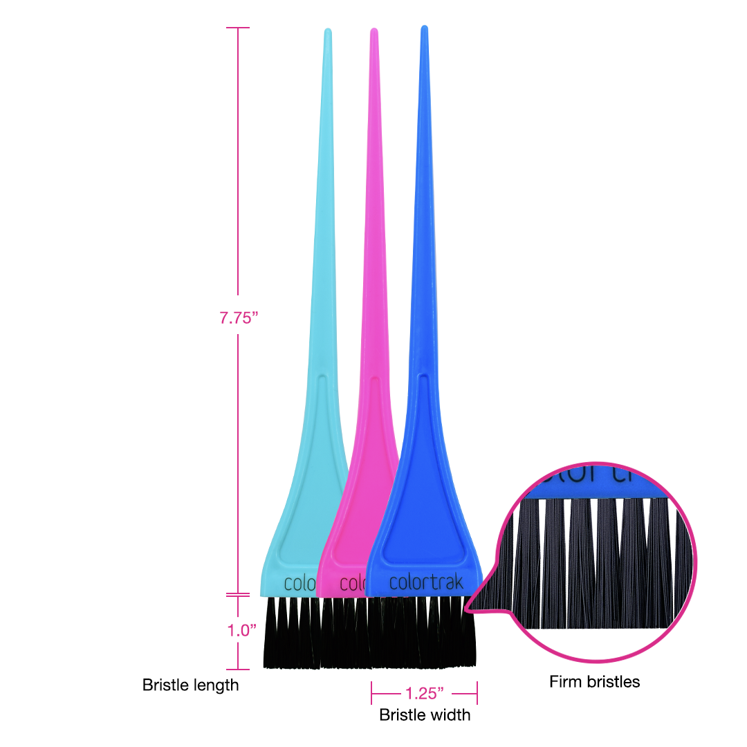 Precision Color Firm Bristles Brushes